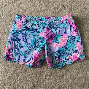 💐SOLD💐 Lilly Pulitzer Magnolia Shorts Slathouse Soirée Size 00